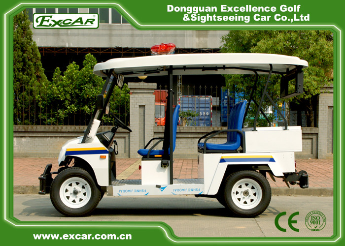 5 Seats Chinese Electric Patrol Car With 48v Trojan Battery