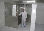 Single Leaf Stainless steel 304 Auto Sliding Doors Air Shower tunnel for