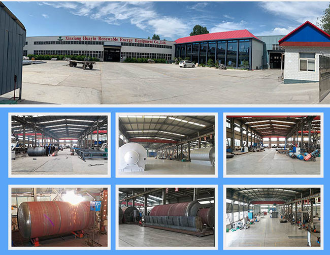 CE Certified Tyre Processing To Oil Rubber Pyrolysis Machine Energy Saving