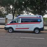 3610mm Wheelbase Hospital Ambulance For Patient Transit Form USA Ambulance
