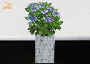 Quality Clay Floor Vases Homewares Decorative Items Fiberclay Flower Pots Clay Plant Pots Marbling wholesale