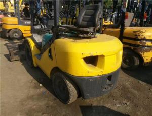 Quality Used Automatic 3 Stages Komatsu Japan Forklift FD30-17/FD3016/FD30 3 ton Forklift With 3 stages And Cheap P wholesale