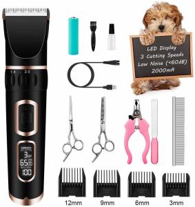 Quality Durable Pet Hair Clippers &amp; Trimmers Power 8W Voltage 110-240V Customized Logo wholesale