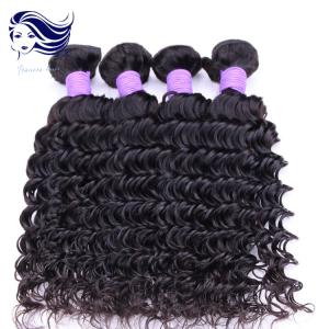 Quality Natural Black Virgin Peruvian Hair Extensions 12 Inch , Peruvian Hair Bundles wholesale