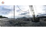Stone Column Construction Bottom Feed Vibroflot Cohesive Soil Improvement