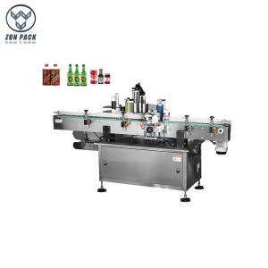 Quality Automatic Sticker Printing Machine Vertical Round Bottle Fixed Point wholesale
