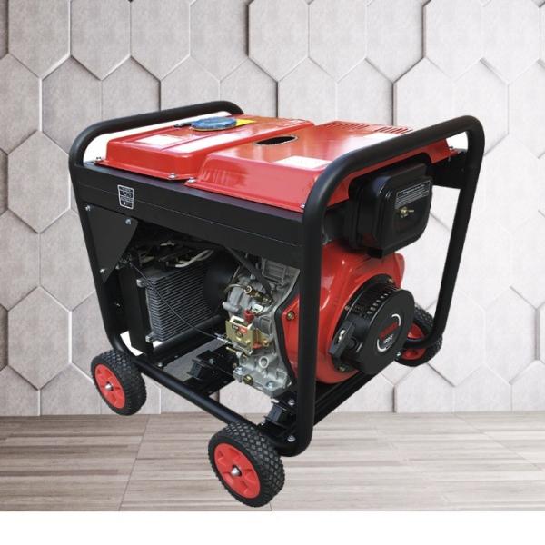 Cheap PMG Diesel Engine Driven Welding Machine Electric Start SMAW Process for sale
