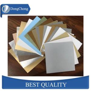 Quality Brushed Sublimation Aluminium Sheet Photo Printing Golden Silver Color wholesale