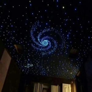 Quality 600x600mm Fiber Optic Star Ceiling Panels RGB Color For Decoration wholesale