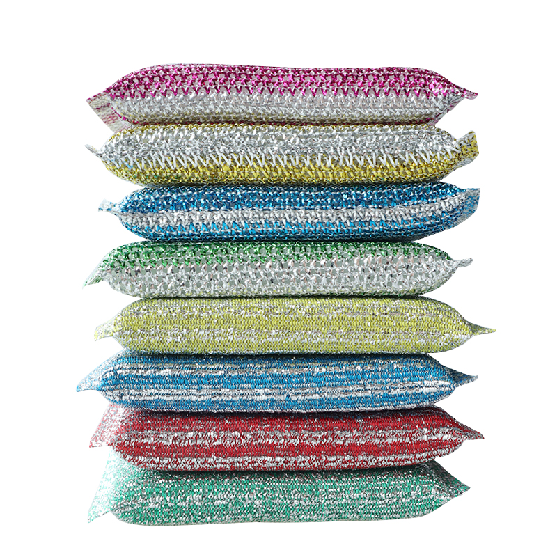 Hygienic Microfiber Kitchen Sponge Efficiency Cleaning Remove Dirt
