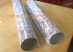 Powder Coating Round Aluminum Extrusion Profiles Marble Grain Color 8-15HW