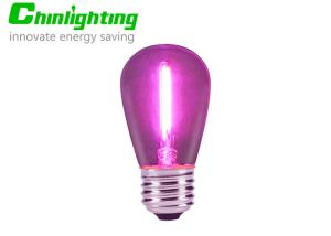 Quality Blue Green Red Purple Filament Clear Glass Bulb LED Lights wholesale