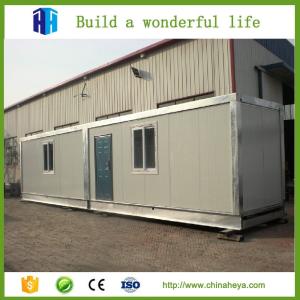 Quality prefabricated steel frame container house 20ft 40ft changing room prices wholesale
