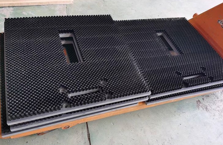Industrial PP/PVC Board Brush Machinery Nylon Silk Cleaning Ash Brush CNC Machine Tool Clean PVC Board Brush
