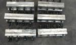 Steel Cord Bucket Elevator Conveyor Belt Aluminum Alloy Clamp B850mm Multiple