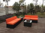 garden rattan sofa set
