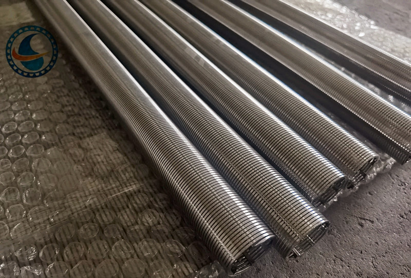 Slot 0.02mm Wedge Wire Mesh , Johnson Screen Pipe
