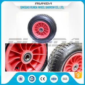 Quality Ball Bearing Heavy Duty Pneumatic Caster Wheels 16inches Non Floor Damaging wholesale