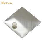 0.55mm 304 Stainless Steel Sheet Silver Brushed Rose Gold