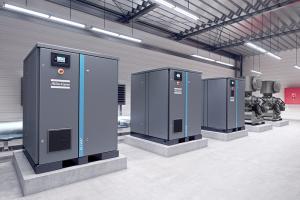 Quality Oil Free ZE ZA VSD , Low Pressure Atlas Screw Air Compressor EMC Certificate wholesale