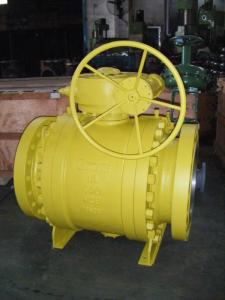 Quality Side Entry Anti Static Trunnion Ball Valve with Blowout Proof wholesale