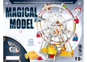 Quality Music 954 Pcs DIY Metal Building Blocks Educational Toys For Kids Age 8 wholesale