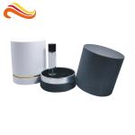 Customized Gold Stamping Logo Cardboard Round Tube Cylinder Gift Box Packaging