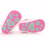 Hot selling China style infant Sandals soft-sole Colorful flower yellow baby