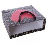 Large Valentine's Day Luxury Craft Gift Shopping Paper Bag with Hand Length