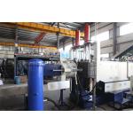 plastic recycling machine equipped with single shaft shredder for PP woven bags