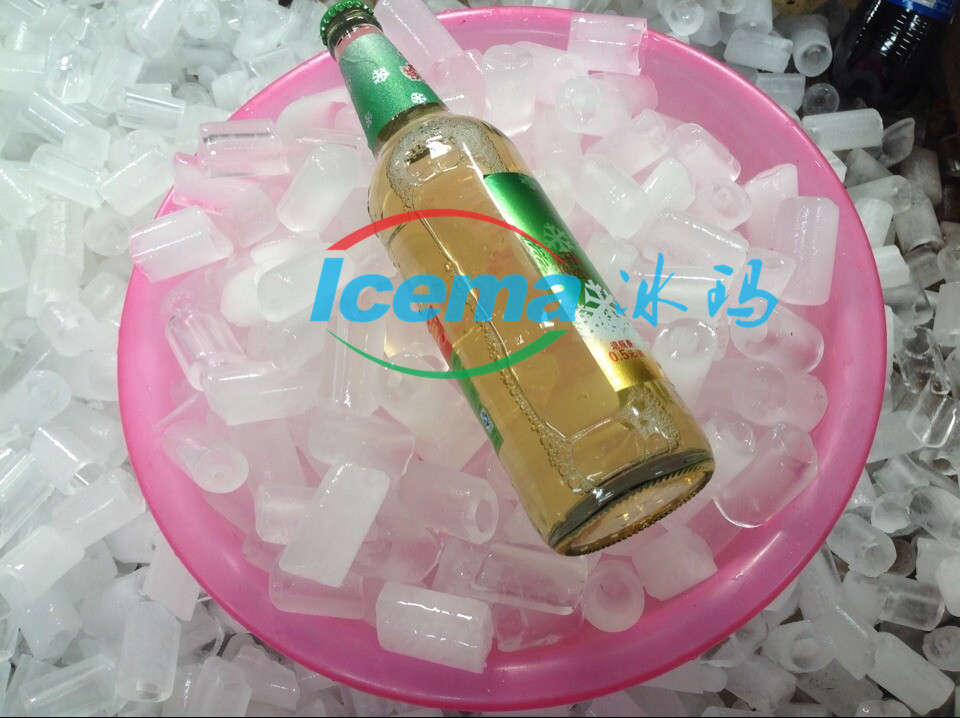 Industrial 1 Ton Tube Ice Machine with 4600W Power Direct
