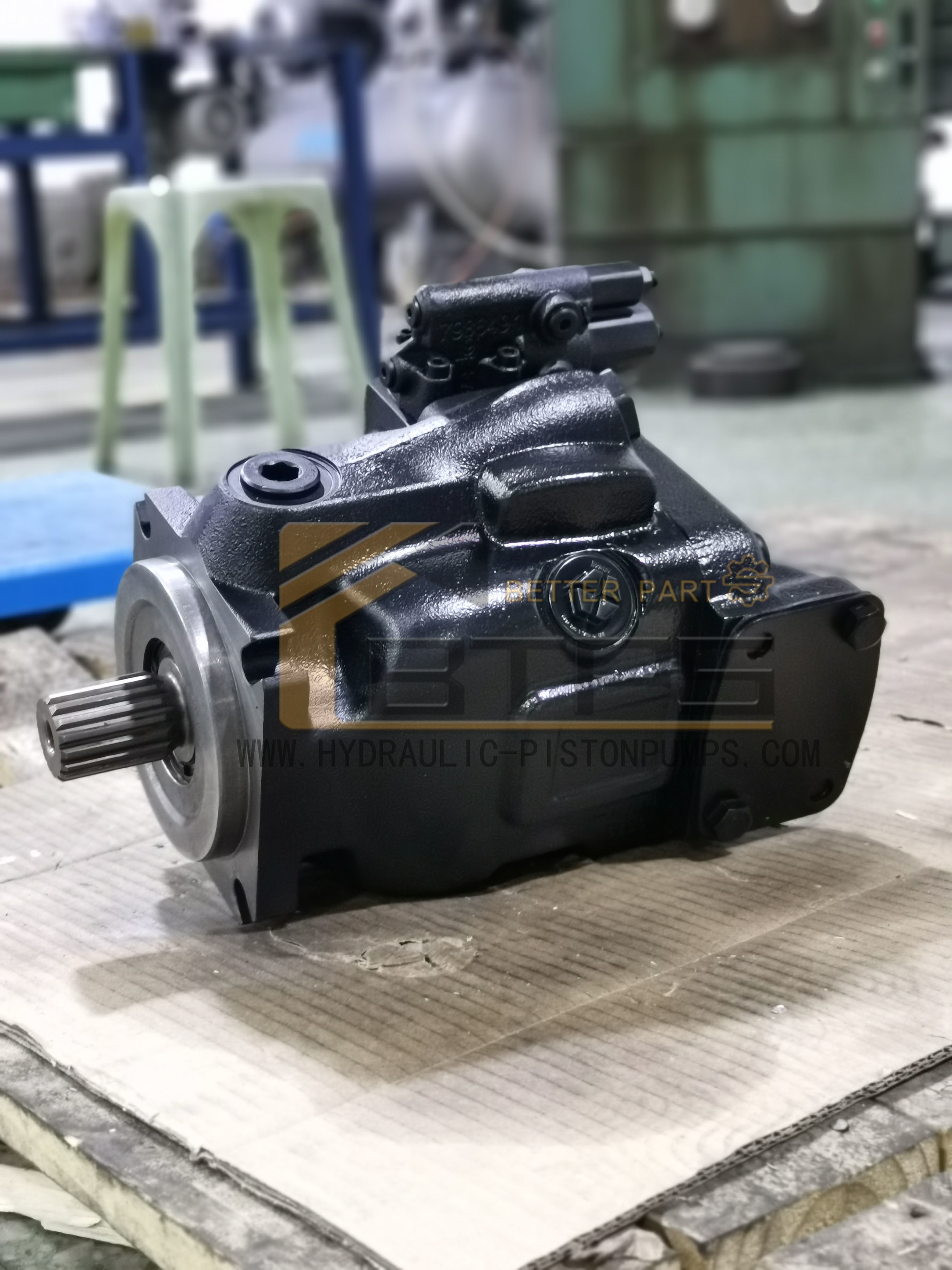 Rexroth AL A10VO100DRS_53R-VSD12N00 Axial Piston Variable Pump A10VO Hydraulic Plunger Pump