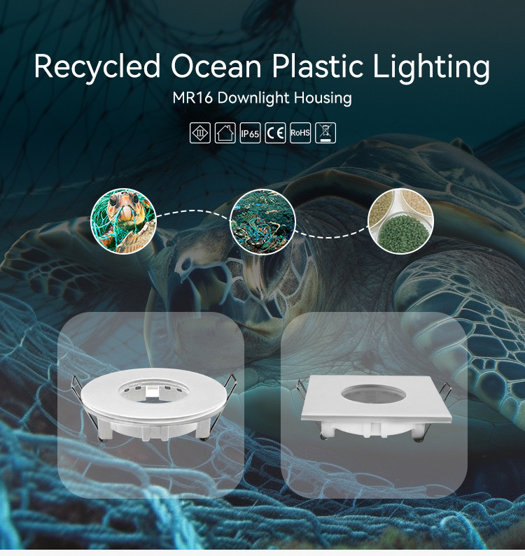 Ocean Bound MR16 Downlight Housing IP65 68mm Hole Recessed Light Housing