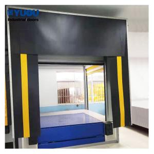 Quality Industrial Loading Bay Dock Shelters Seals Polyester Fabric Collapsible 3200mm wholesale