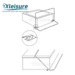 UV Resistance Spa Cover Lifter Brackets Aluminum Whirlpool Cover Lifter
