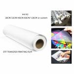DTF Transfer Film Roll 60cm*100m Double Sided Matte Clear PreTreat PET Heat