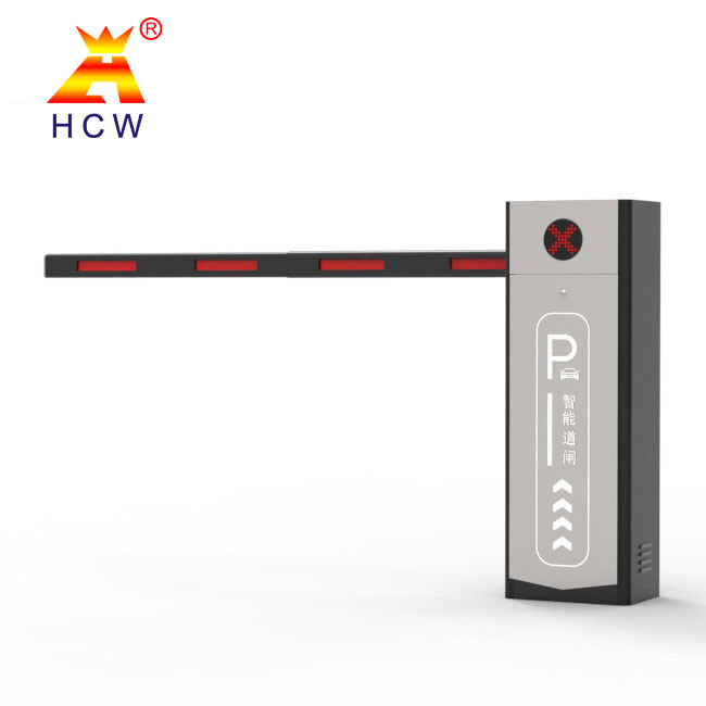 Fully Automatic Straight Pole Barrier Gate Waterproof 80W For Security