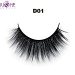 Dramatic Multi Layered Siberian Mink Individual Lashes Black Cotton Band