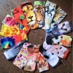 Cartoon 3D ankle socks animal printed bulk wholesale socks