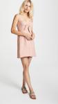 Summer Casual Tie at Front With Smocked Bodice Mini Boho Dresses 100% Linen