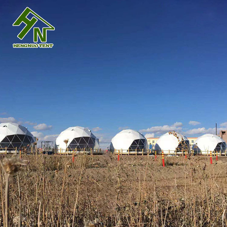 7m Geo Dome Tent White Dome Tent With Skylight family dome tents for camping