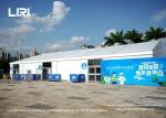 White Emergency Medical Disaster Relief Tents Windproof Customized Logo