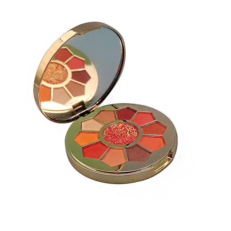 ISO 11Colors Mineral Cosmetics Pearl Eye Shadow Palette 9.6*1.6cm