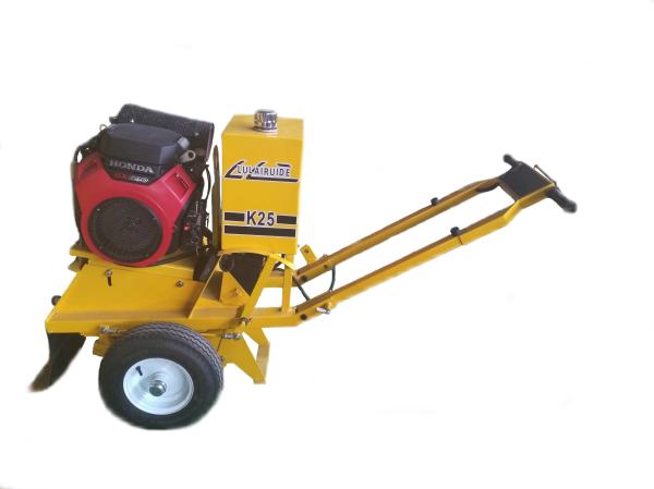 Airport Maintenance Concrete Grooving Machine , Honda Gx690 Pavement Cutter