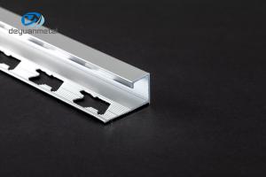 Quality Decorative Aluminium Carpet Edge Trim 6063Alu Multifeature Anticorrosion 3m wholesale
