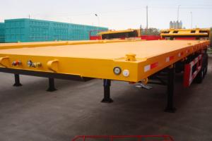 Quality Container semi-trailer flat bed trailer price 40 tons wholesale