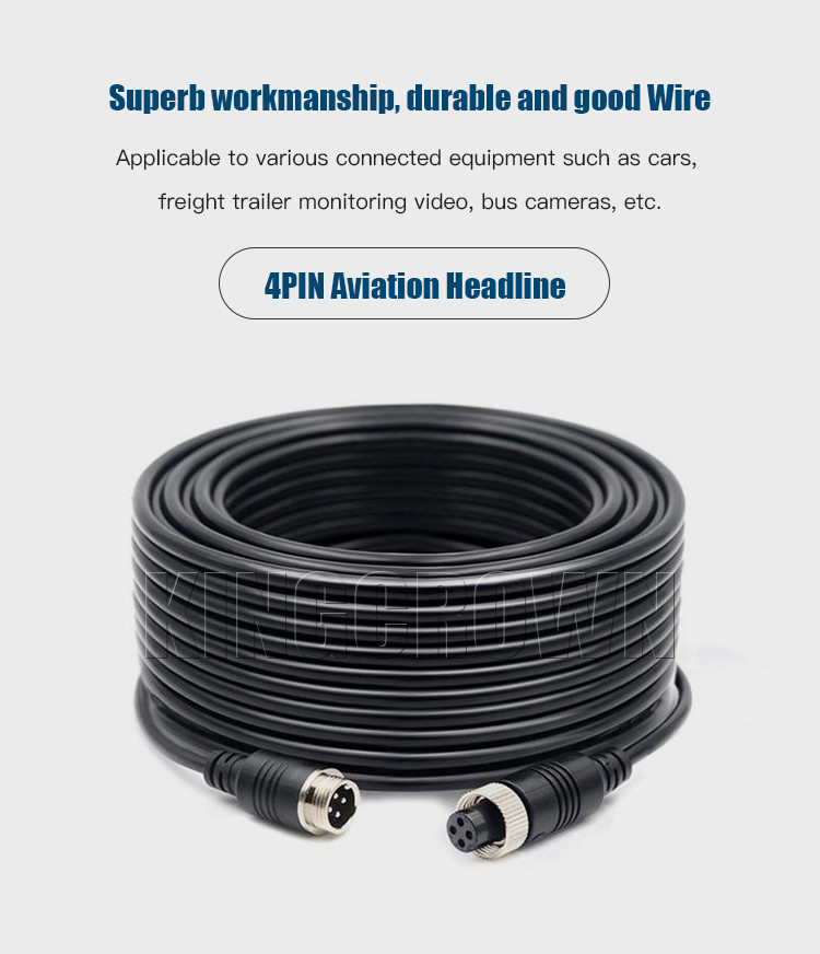 Wearproof Puer Copper Vehicle Aviation Cable Wire OD4.5mm PVC Quilt