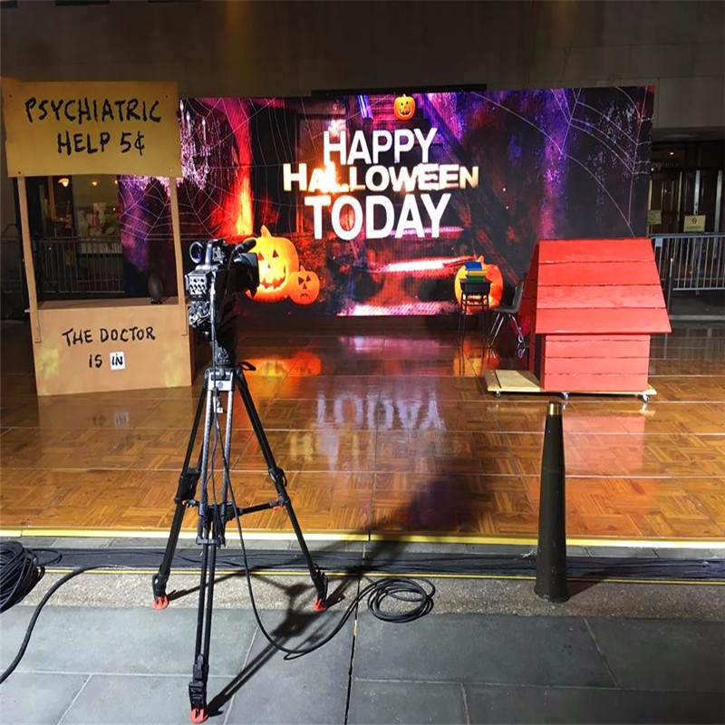 Video Wall Concert Stage Indoor Rental LED Display P3.91 16 Bit Grey Scale