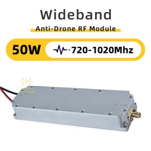 Quality 720-1020MHz 50W GaN Module Anti Drone Anti Fpv Anti Dji Anti Autel Fpv Suppresor 700-1000MHz RF Module wholesale