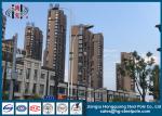 ISO 9001 Standard Commercial Light Pole Singe / Double Arm For Highway Lighting